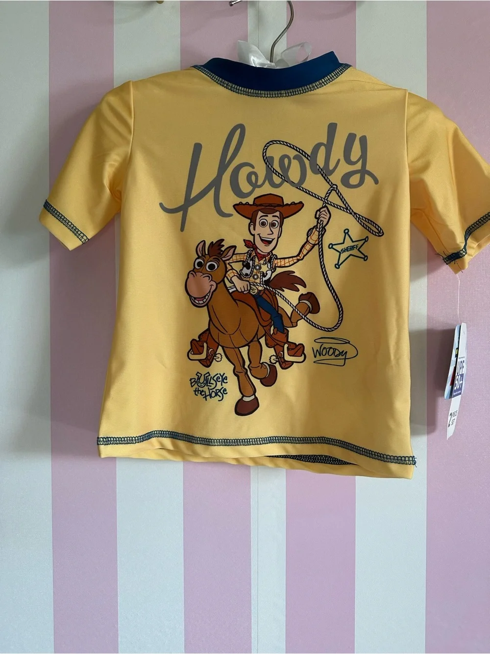 Disney Woody Yellow & Blue Kids Swim Set